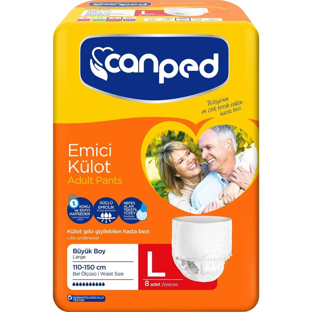 CANPED 8 Lİ KÜLOT LARGE